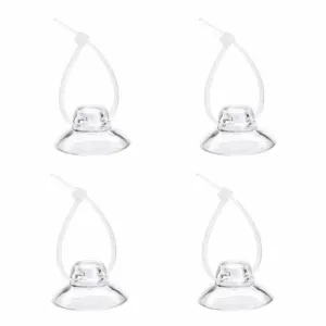 4Pcs Suction Cups with Adjustable Zip Ties L(L10)