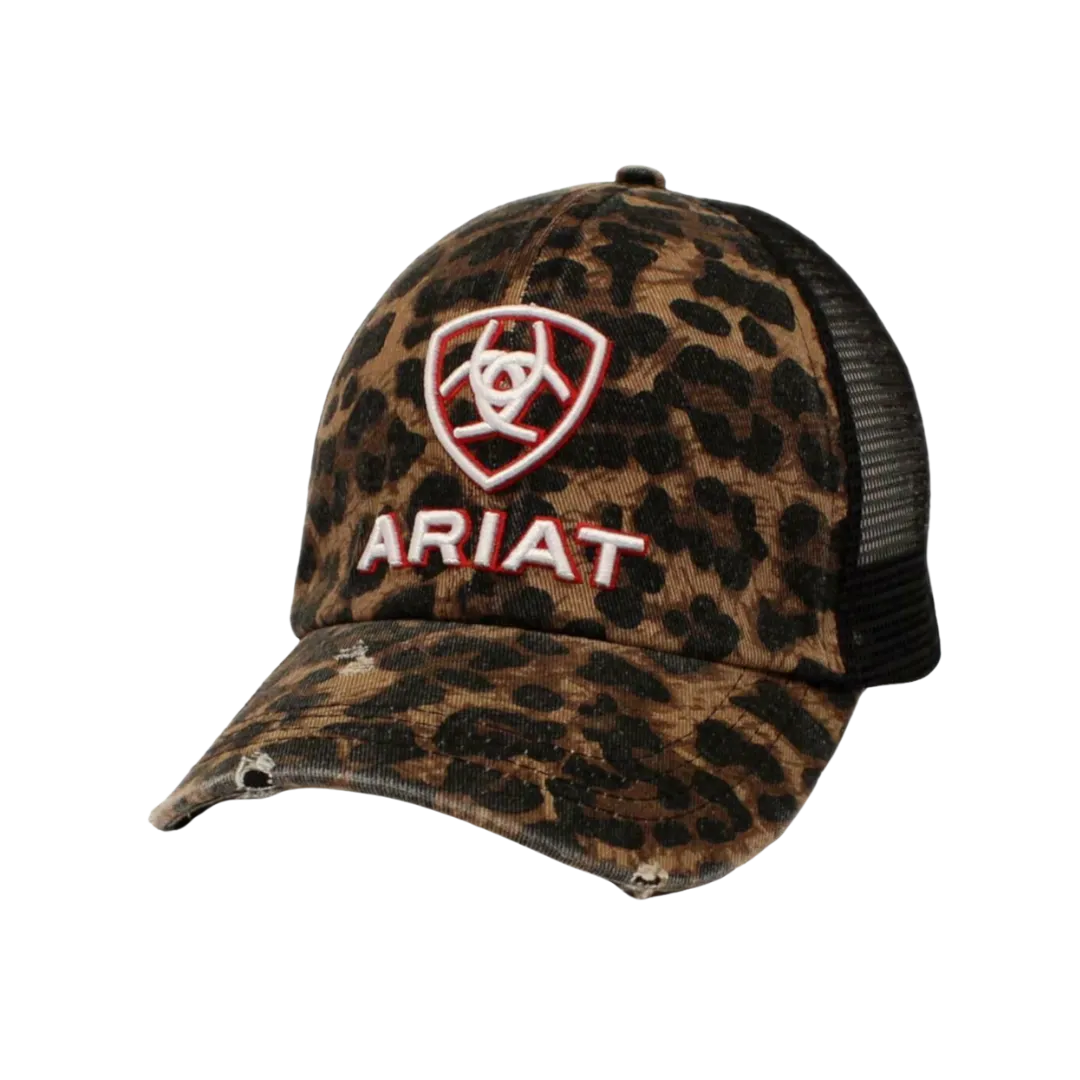 Ariat M&F Women's Leopard Mesh Cap