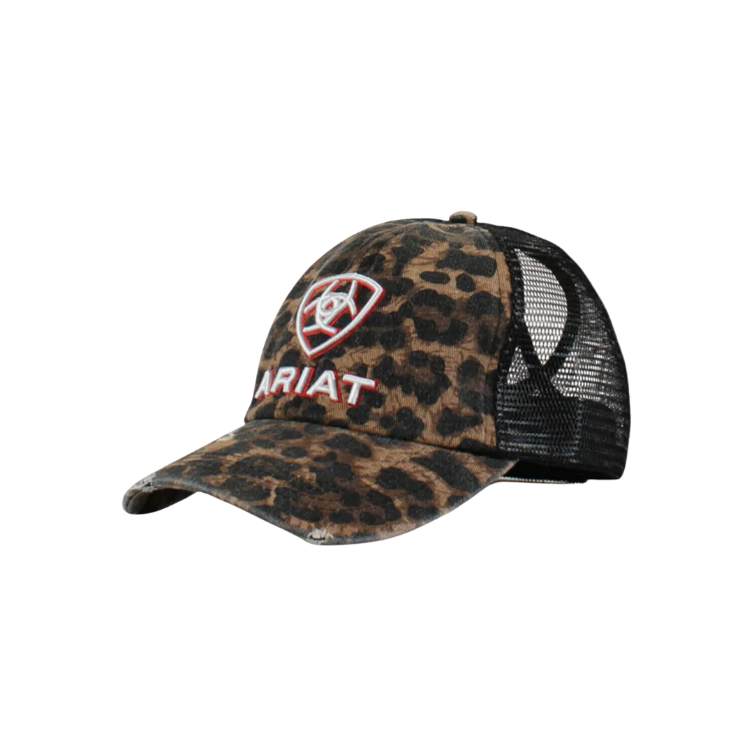 Ariat M&F Women's Leopard Mesh Cap