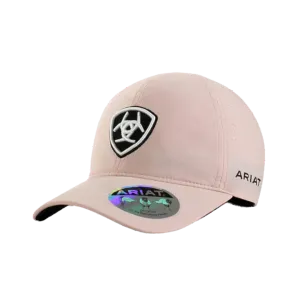 Ariat M&F Women's Pink Velcro Embroidered Logo Cap