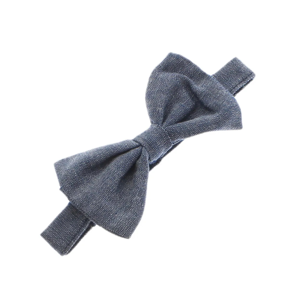 Baby Chambray Adjustable Pre-Tied Bow Tie