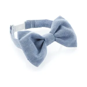 Baby Chambray Adjustable Pre-Tied Bow Tie