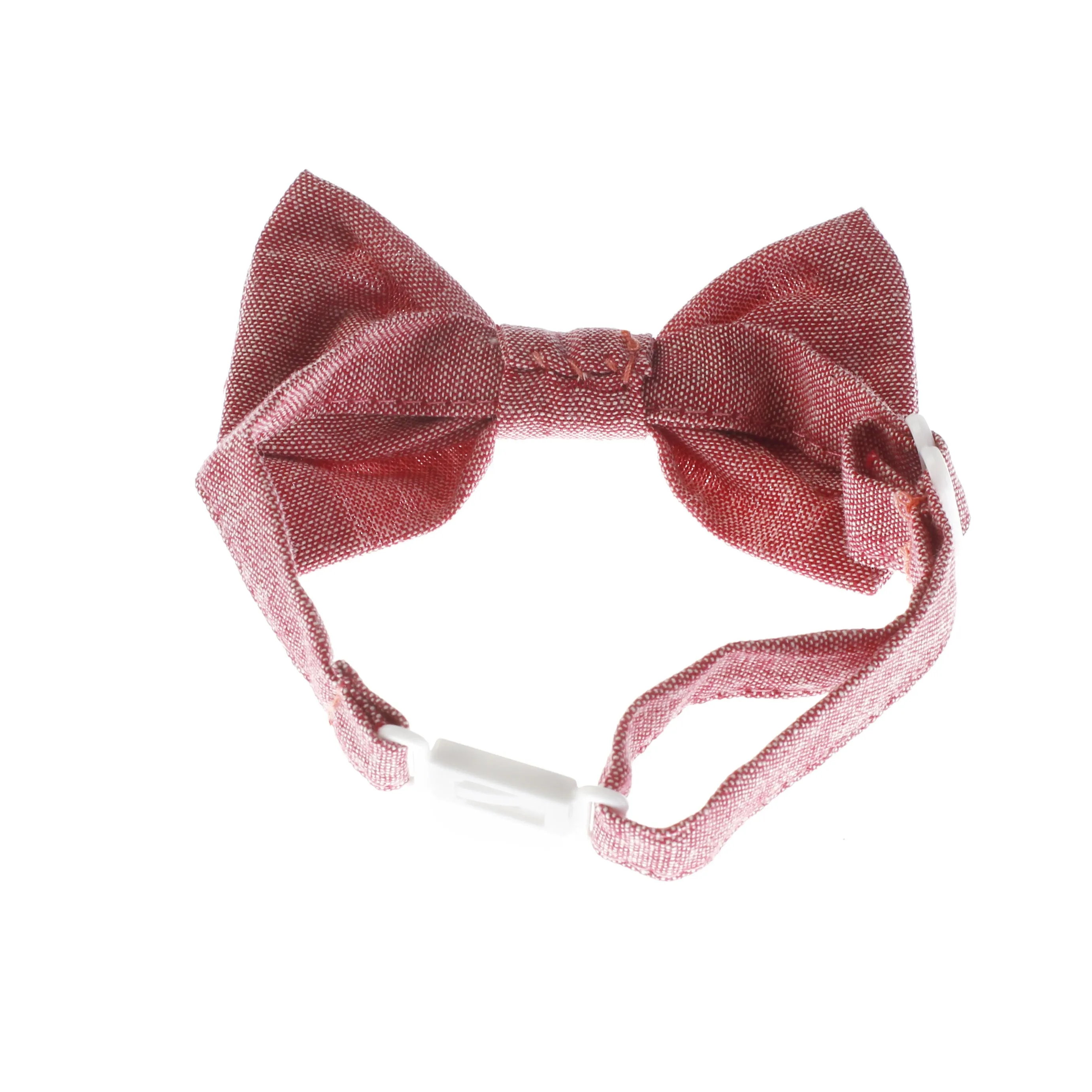 Baby Chambray Adjustable Pre-Tied Bow Tie