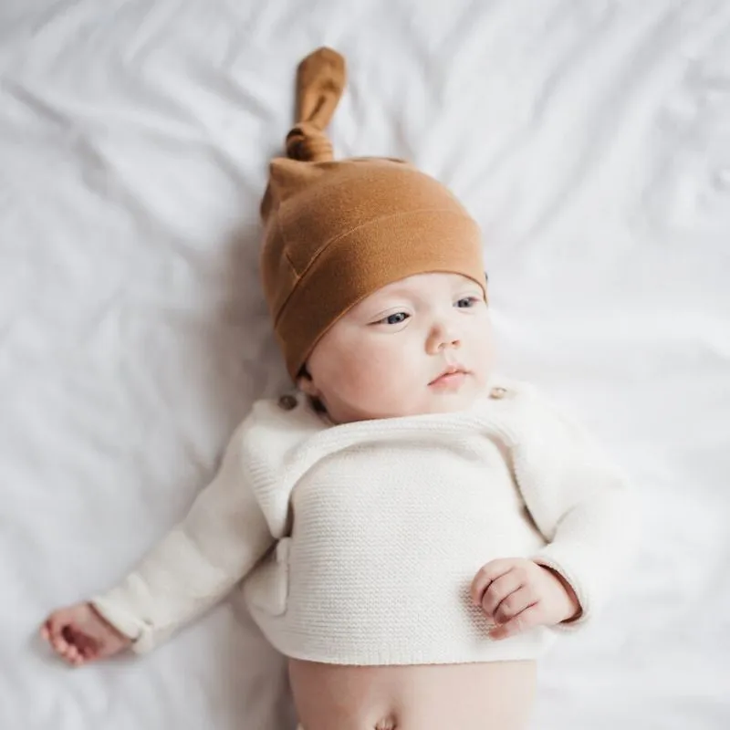 Baby Top Knot Hats