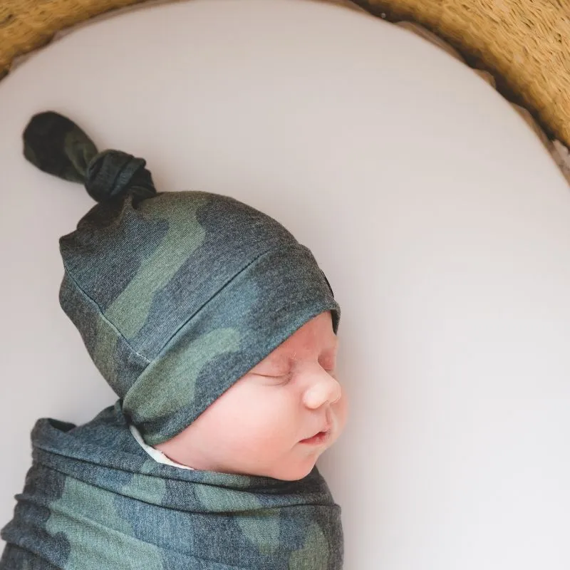 Baby Top Knot Hats