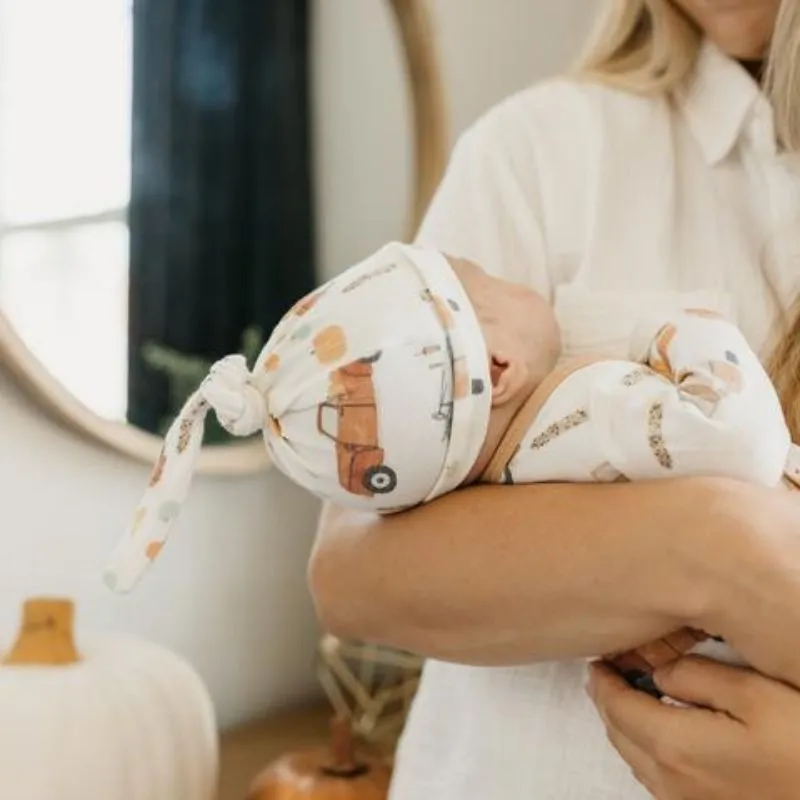 Baby Top Knot Hats