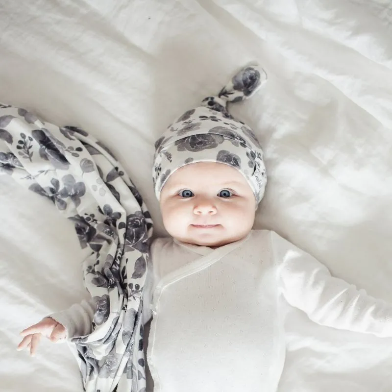 Baby Top Knot Hats