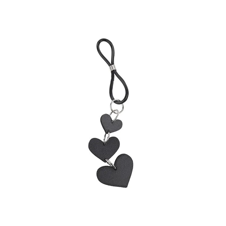 Black Heart Nipple Ties