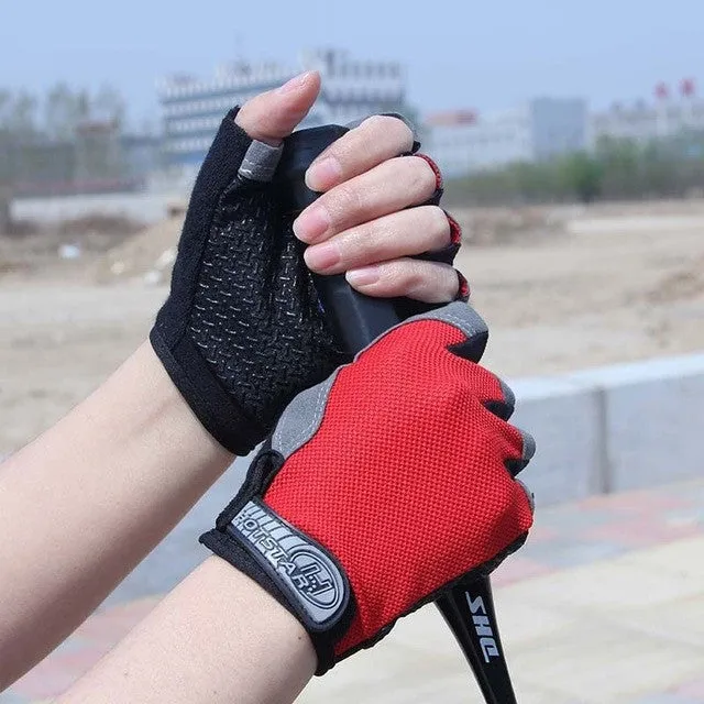 Breathable Non-Skid Workout Gloves