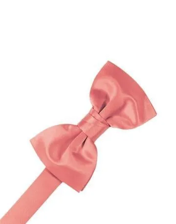 Bubblegum Luxury Satin Bow Ties