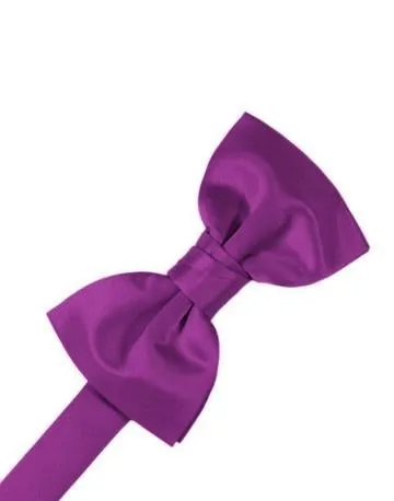 Bubblegum Luxury Satin Bow Ties