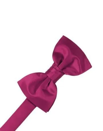 Bubblegum Luxury Satin Bow Ties