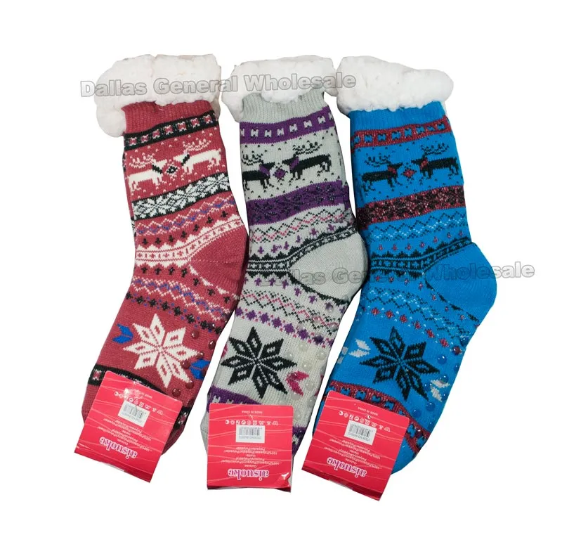 Christmas Thermal House Socks Wholesale