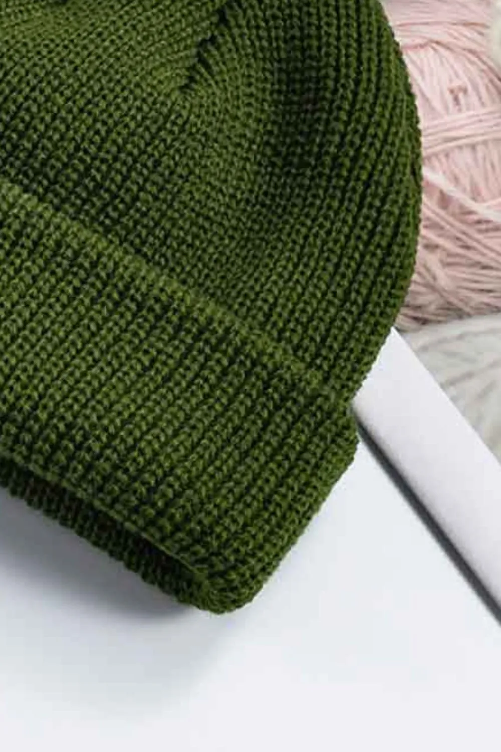 Cozy Rib-Knit Cuff Beanie