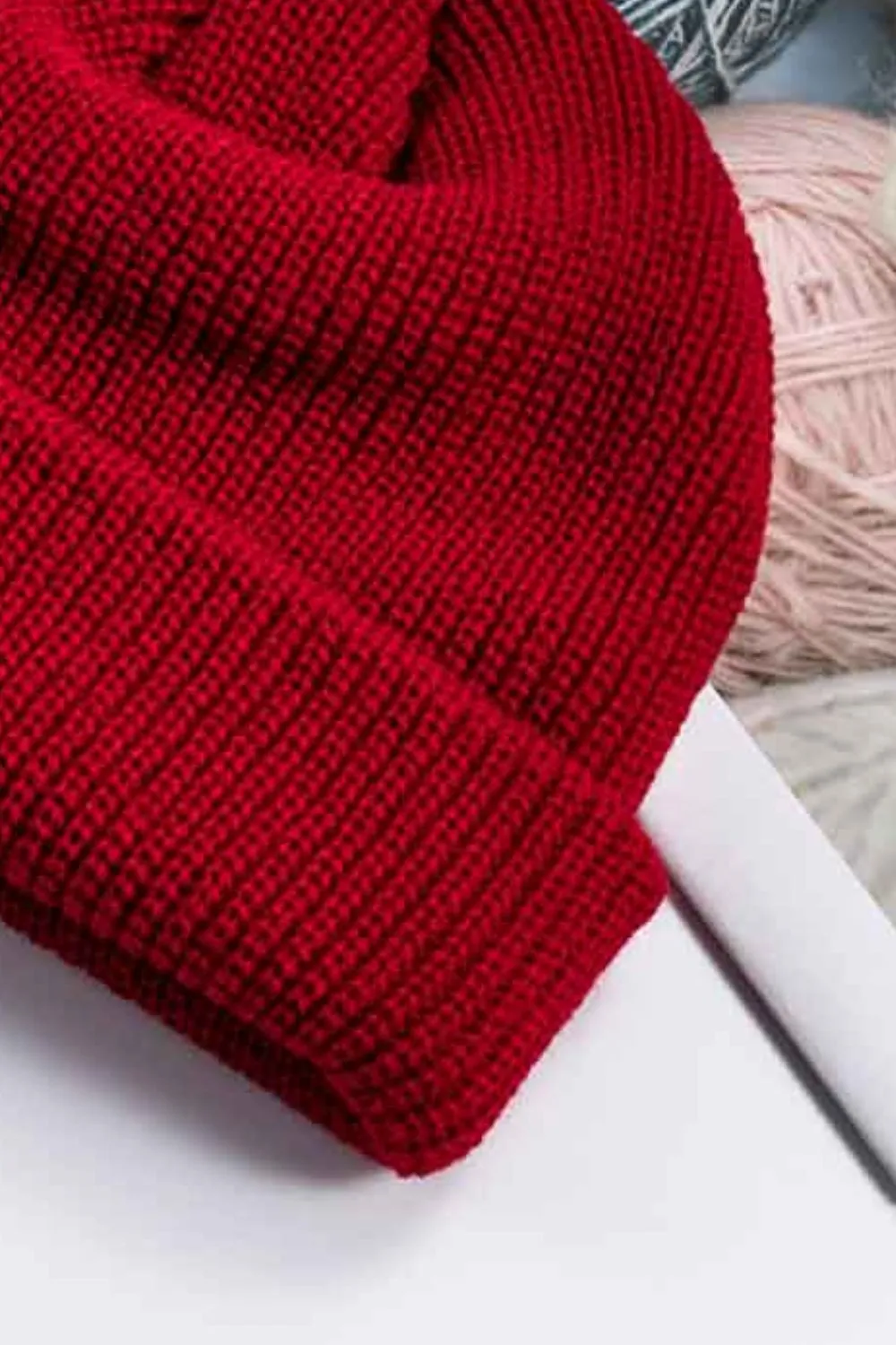 Cozy Rib-Knit Cuff Beanie