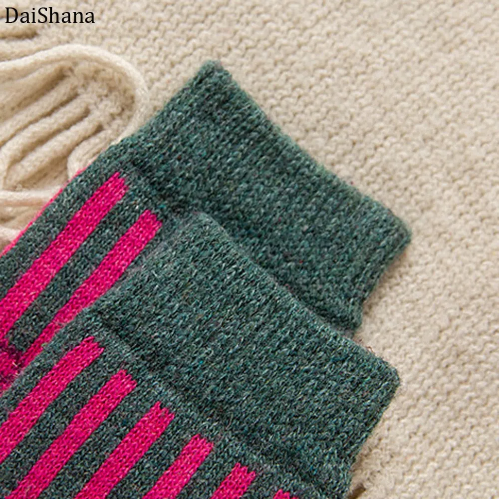 DAISHANA Warm Wool Winter Socks - Women's