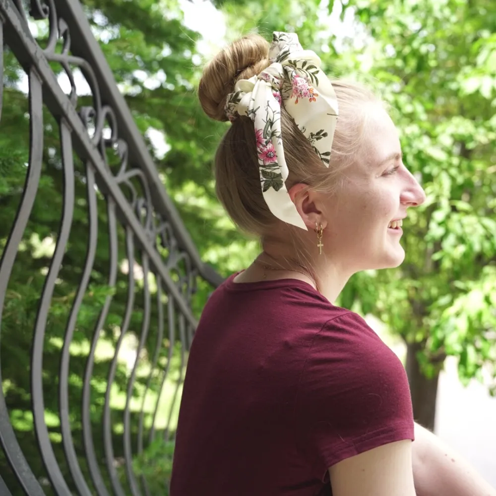 Delicate Floral Darling Scrunchies