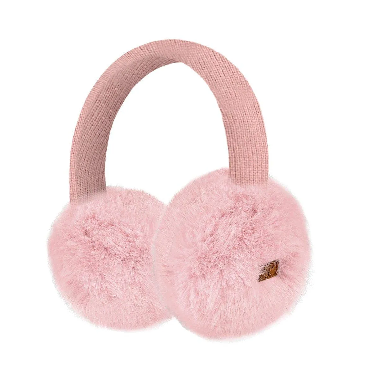 EMS0155 Faux Mink Fur Knitted Earmuffs