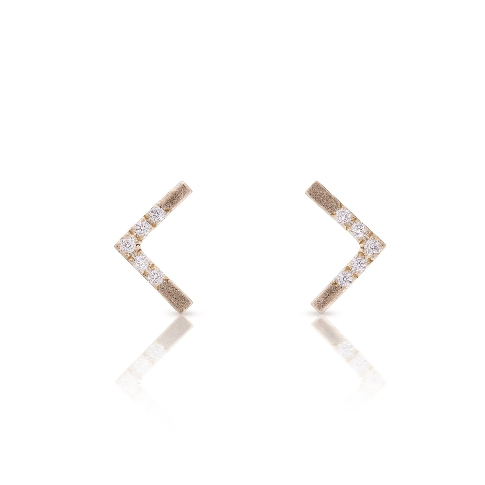 Grand Vivi - 14k gold & diamonds earrings