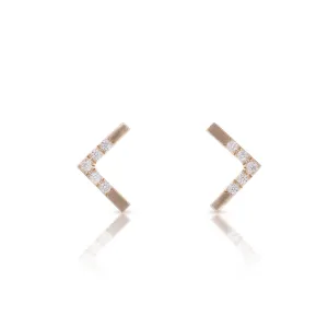 Grand Vivi - 14k gold & diamonds earrings