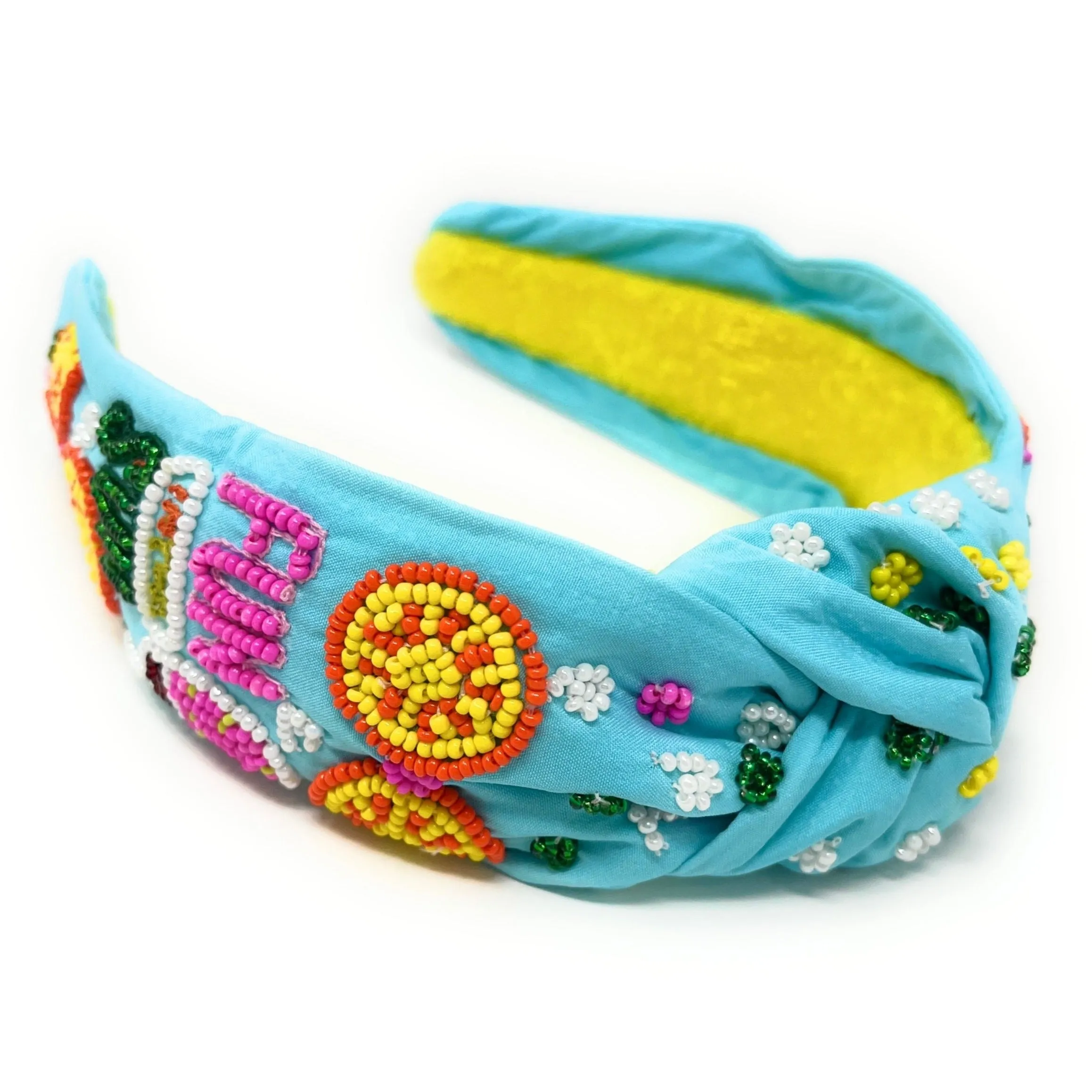 Hand Bead Fun In The Sun Knot Headband