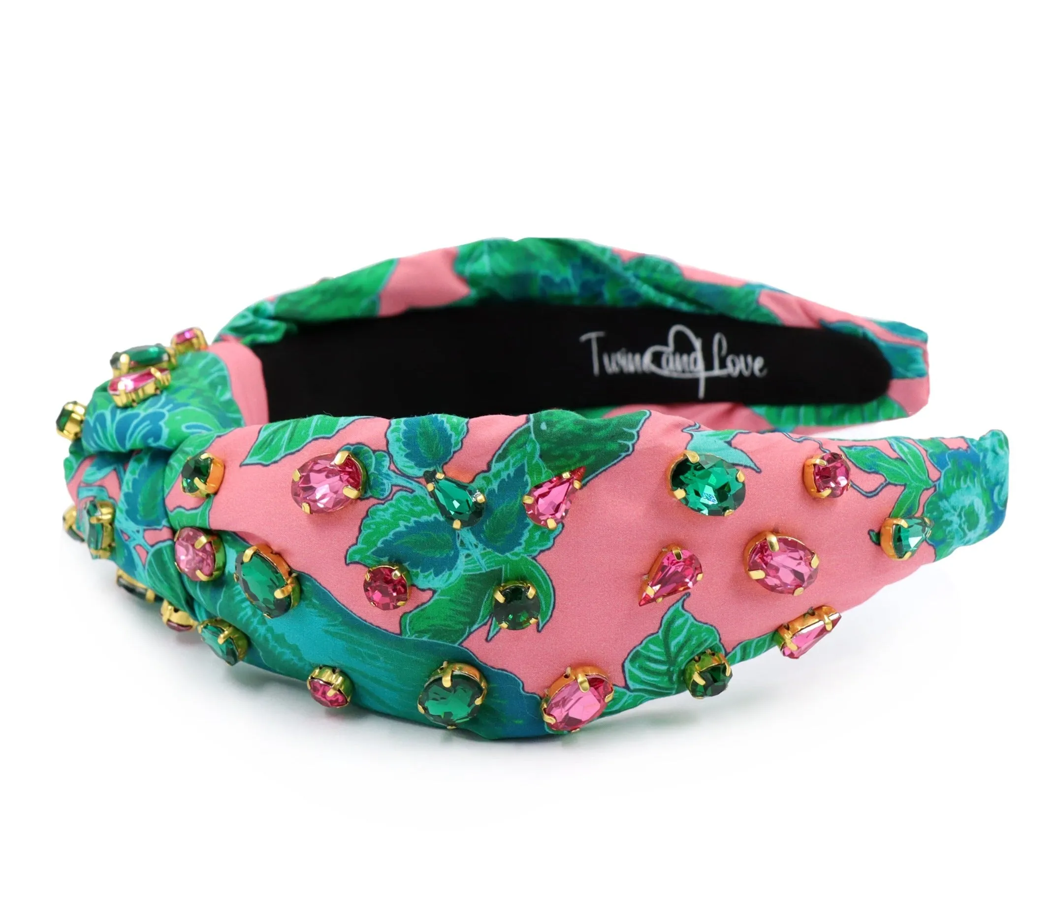 Hand Sewn Lani Jeweled Knot Headband