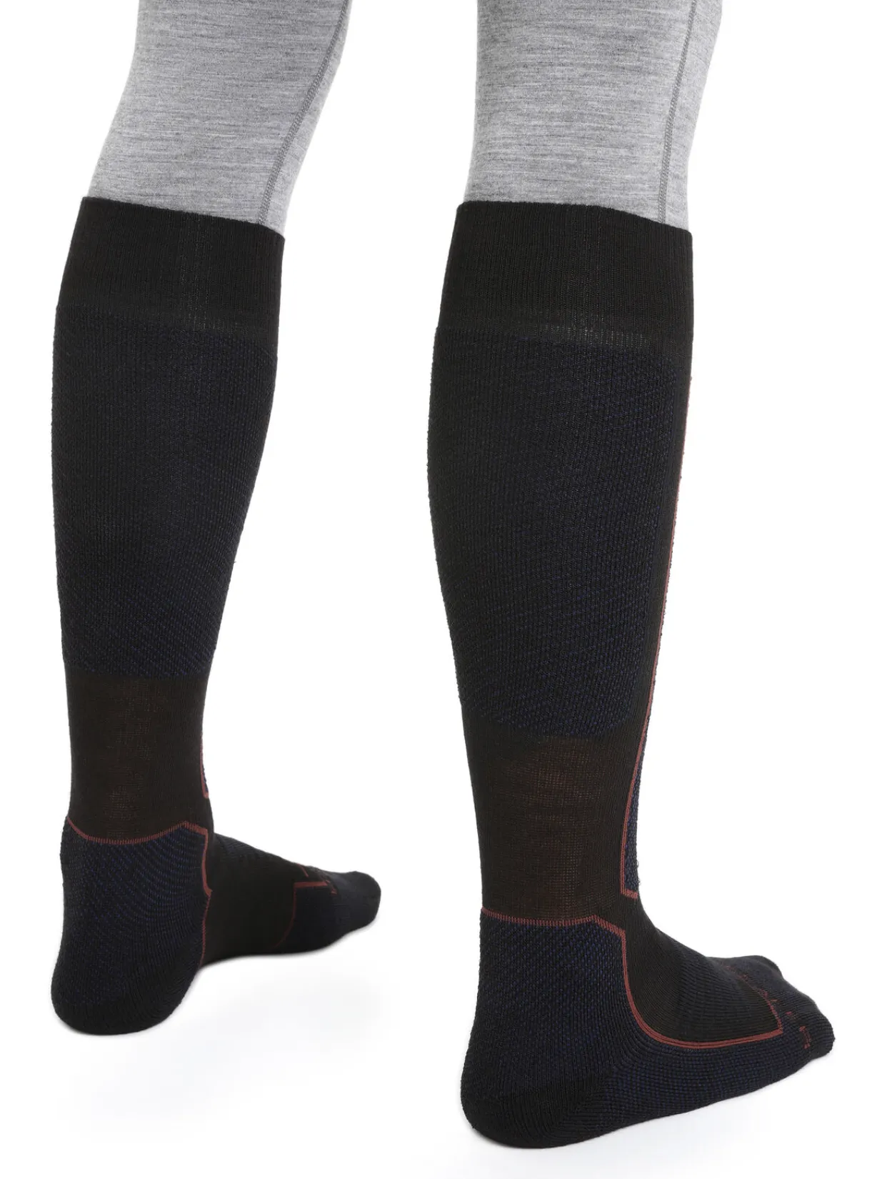 Icebreaker Mens Merino Ski  Medium Over The Calf Socks