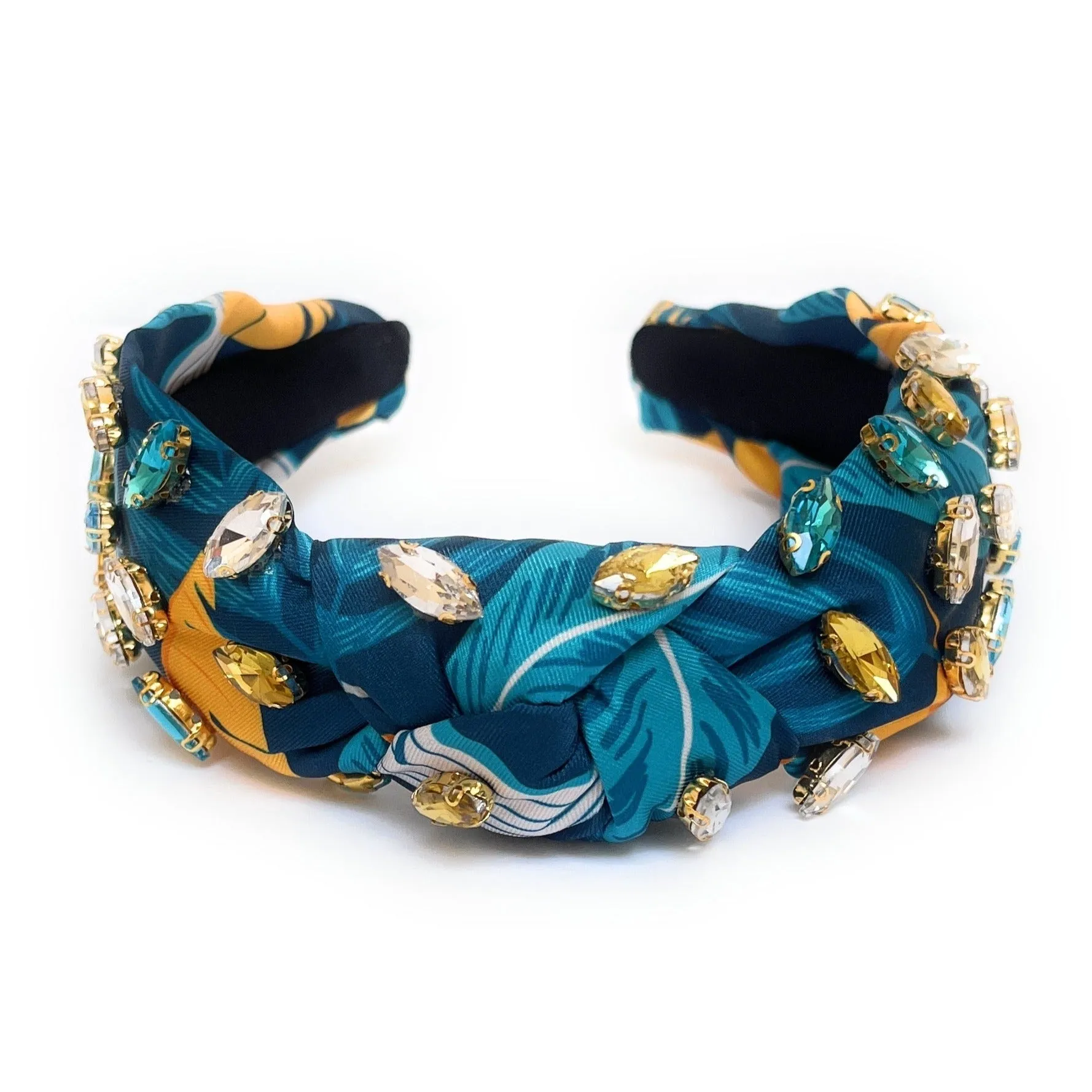 Kai Jeweled Knotted Headband