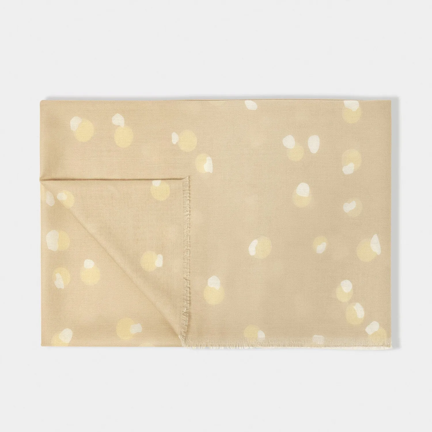 Katie Loxton Polka Dot Tan Printed Scarf