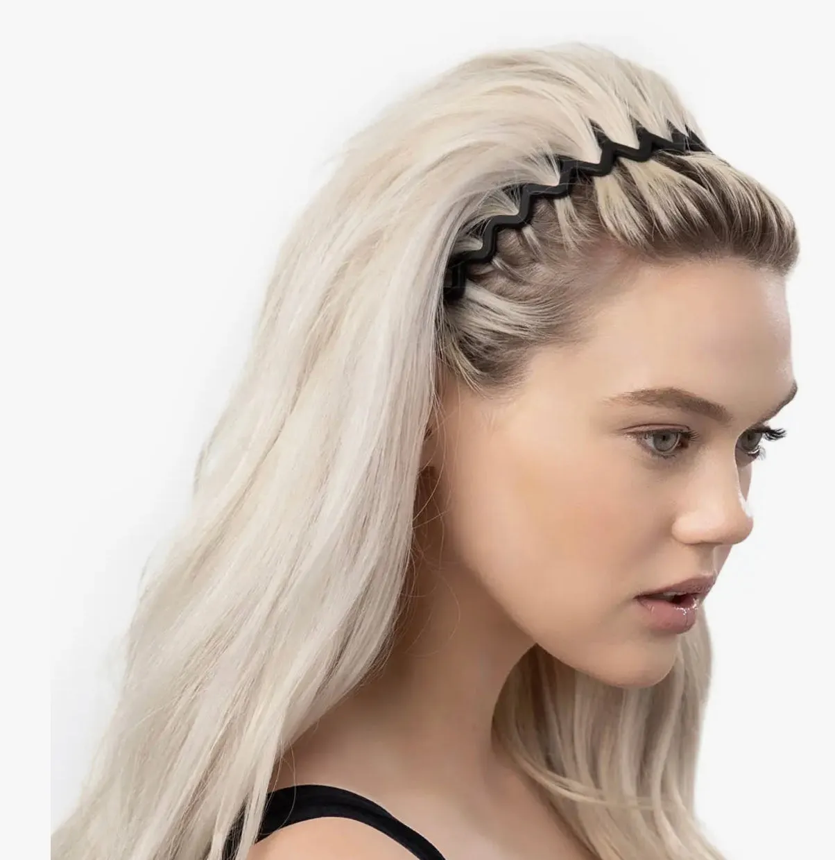 KITSCH ZIG ZAG HEADBAND 2PC