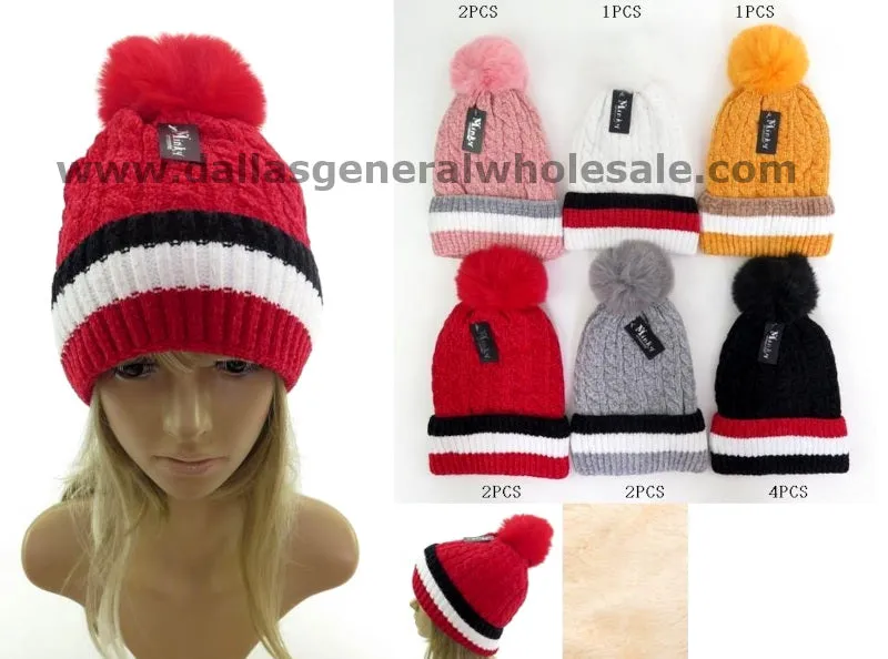 Ladies Trendy Thermal Beanie Hats Wholesale