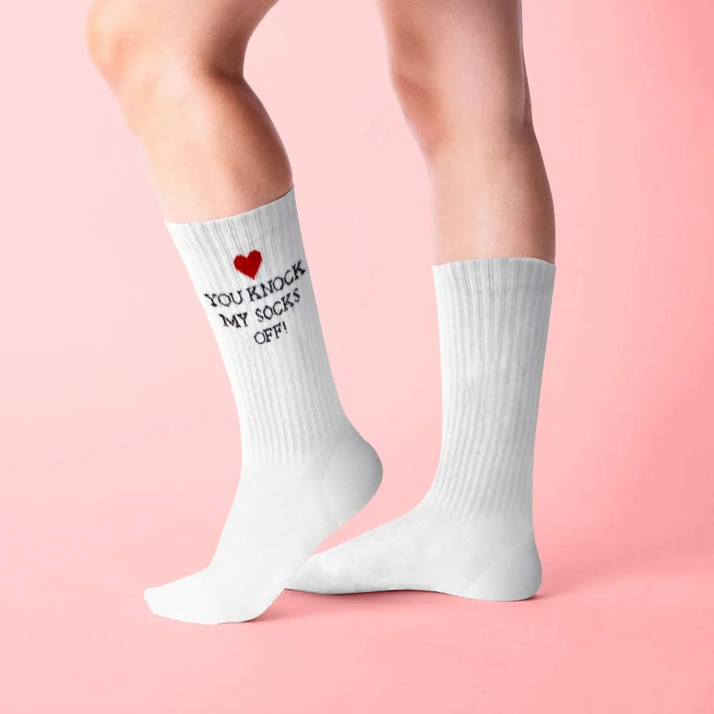 Love Socks with Message - Gift for Women - Novelty Birthday Socks Women's Present - Funny