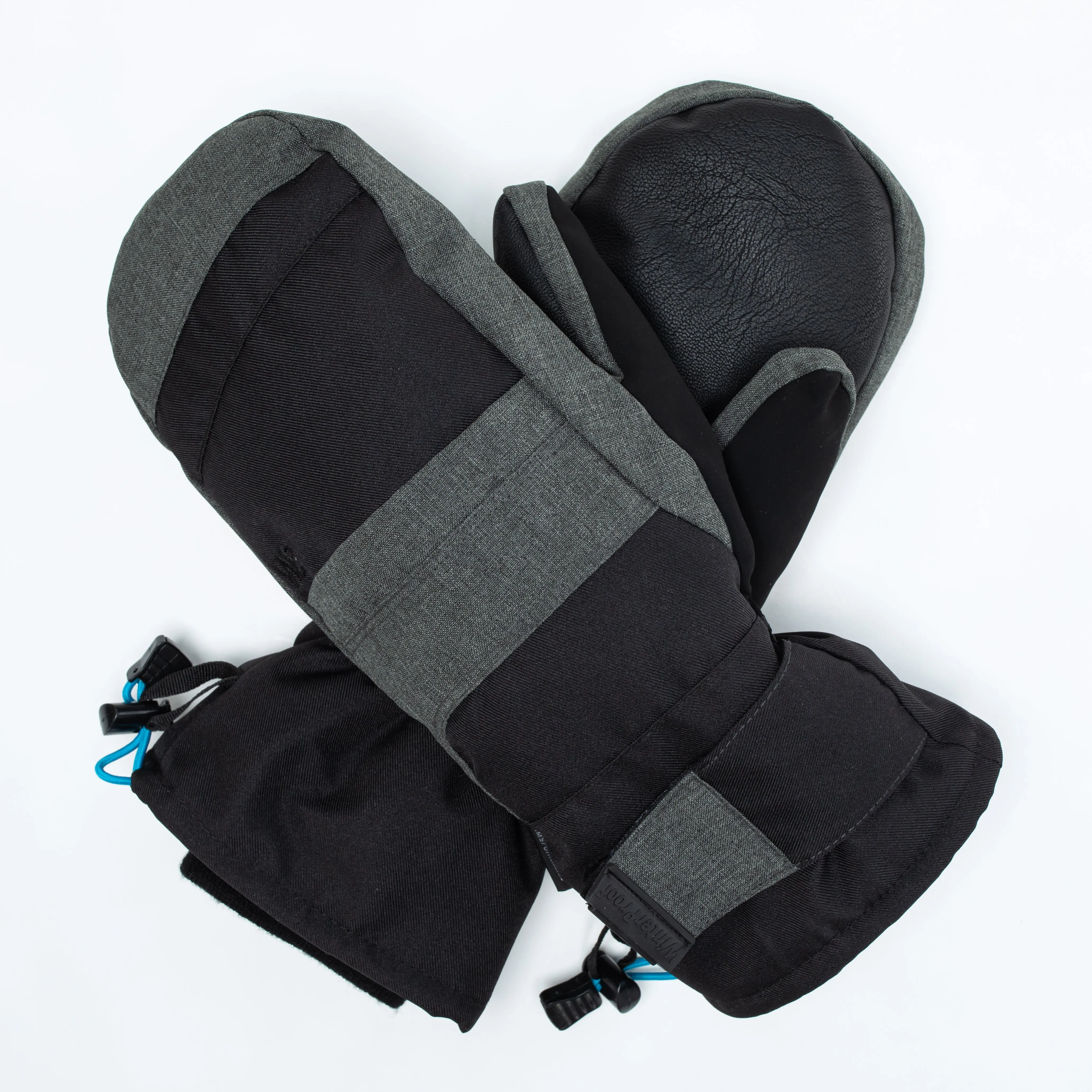 Men's Heather Grey Performance Mittens