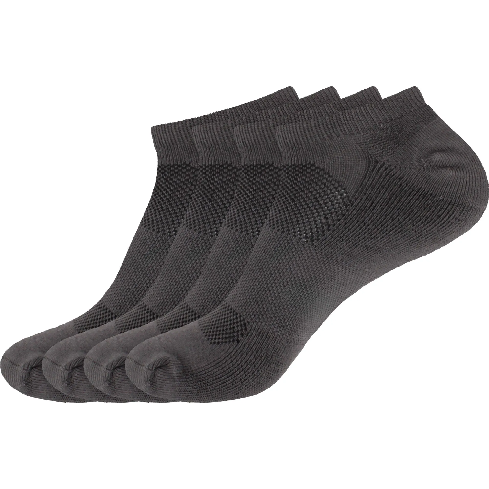 Men's Rayon from Bamboo Fiber Sports Superior Wicking Athletic Ankle Socks