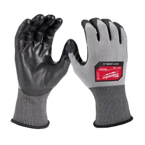 Milwaukee Gloves Dipped Gloves Gray XL 1 pair