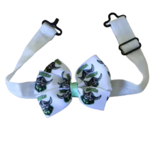 NRL Canberra Raiders Bella Adjustable Bow Tie