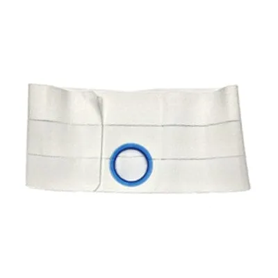 Nu-Hope Support Belt, Original Flat Panel, 2-3/8'' Center Stoma, 7'' Wide, Left, 1'' From Bottom, XL (41'' to 47'' Waist)