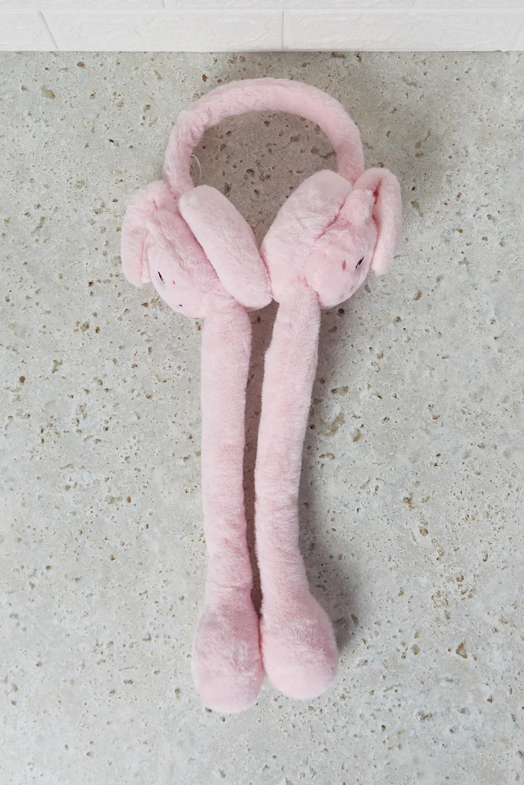 Pink Character Embellished Earmuff