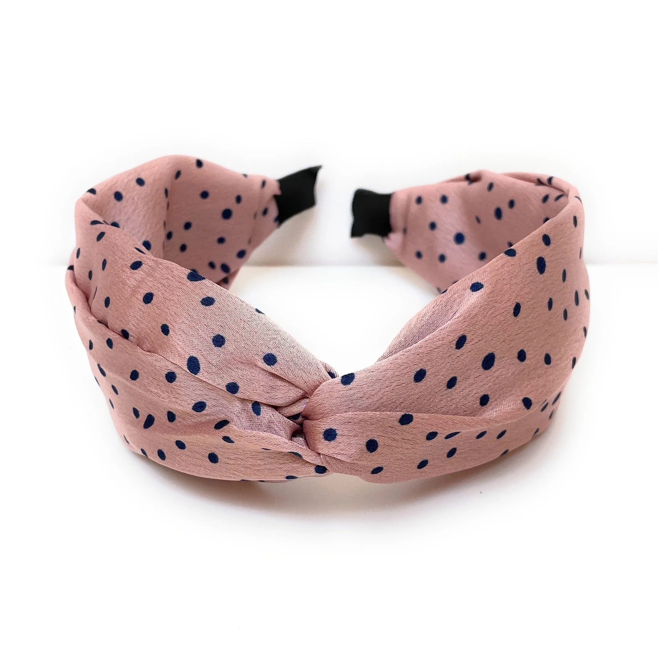 Polka Dot Twist Knot Headband