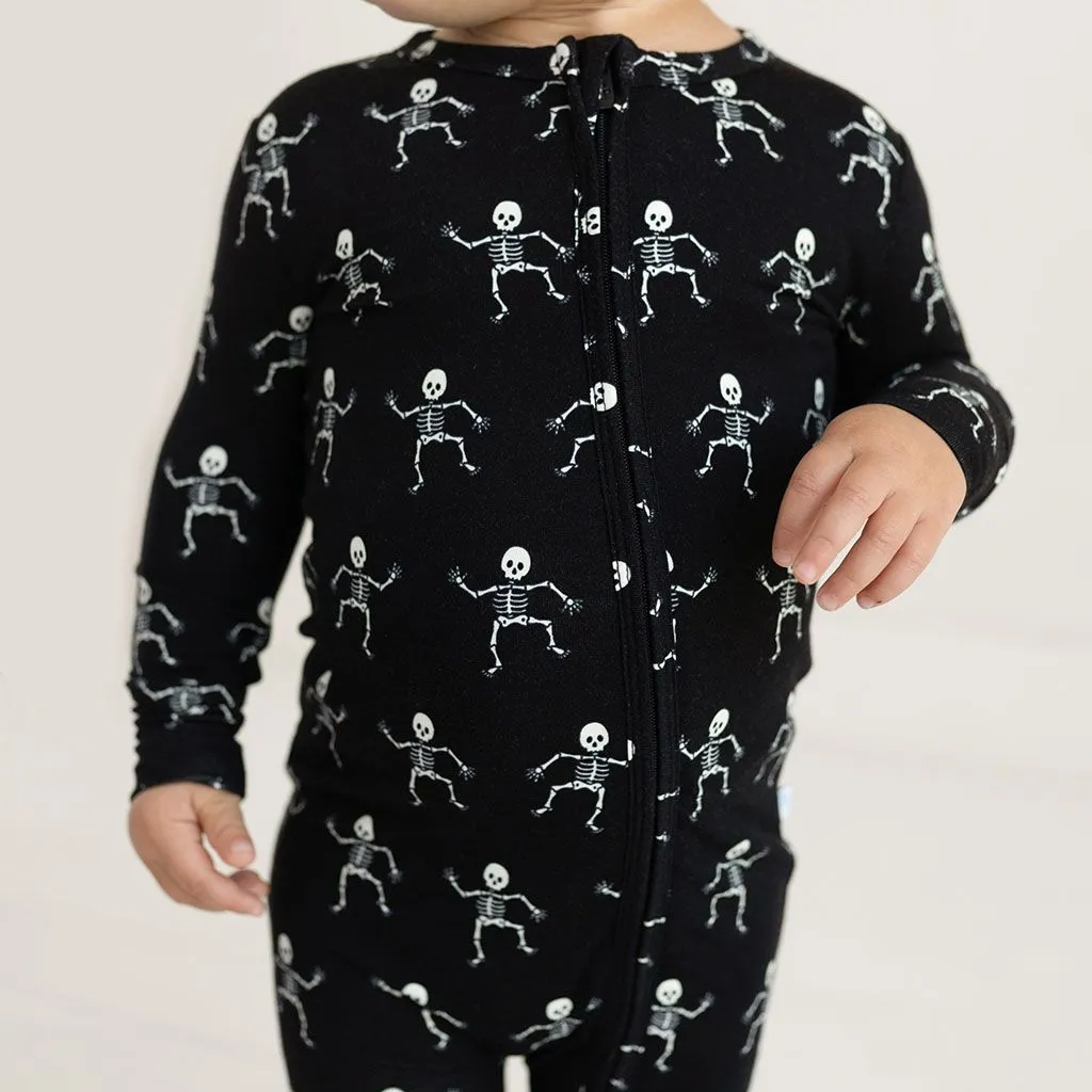 POS Dancing Skelly Skeleton Convertible One Piece