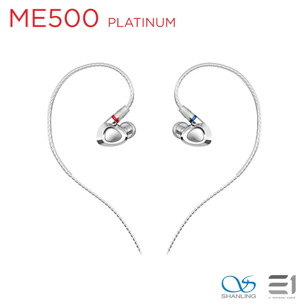 Shanling ME500 Platinum Edition Triple Driver Hybrid In-Earphones