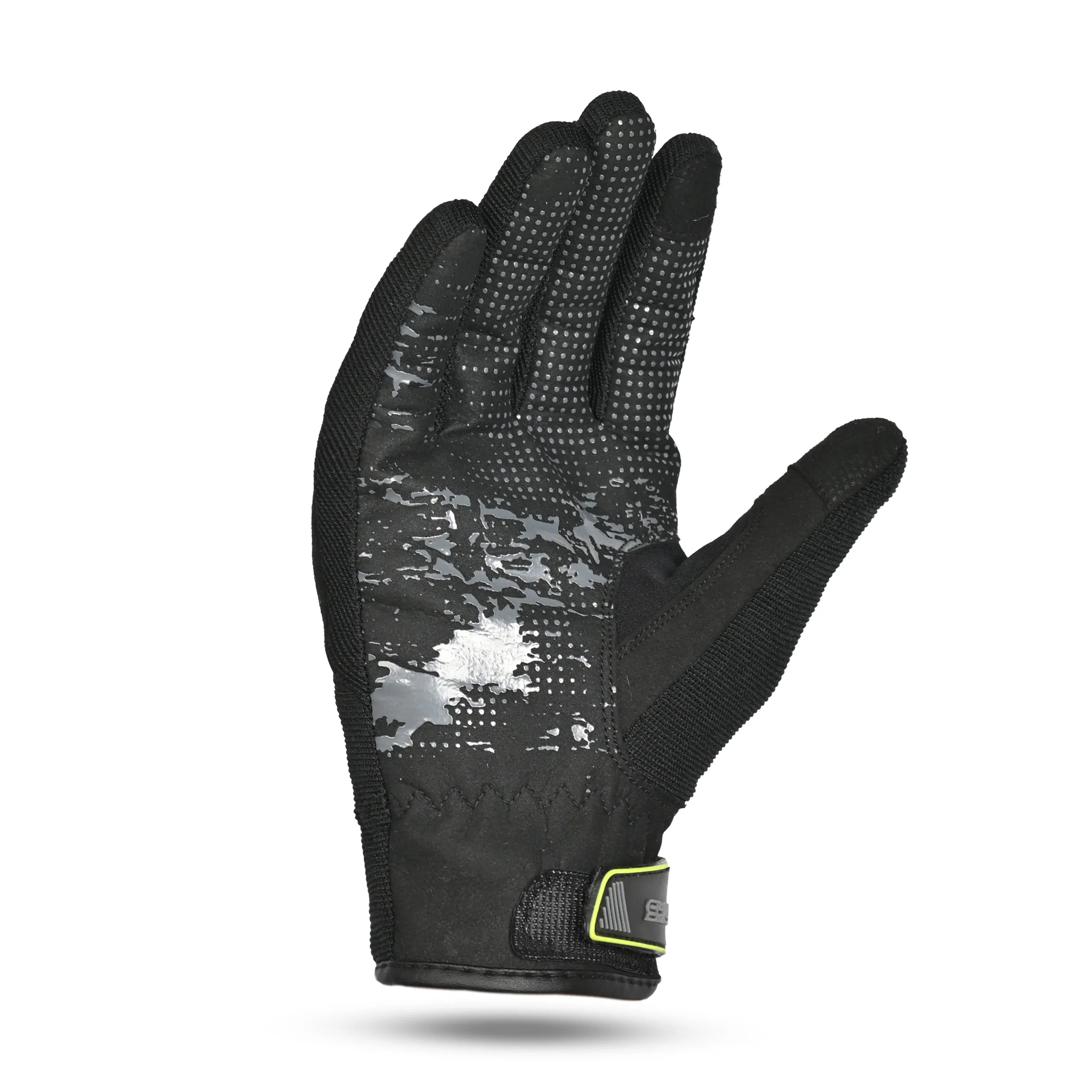 SHUA - ProTech Textile Glove - Black Flouro Yellow