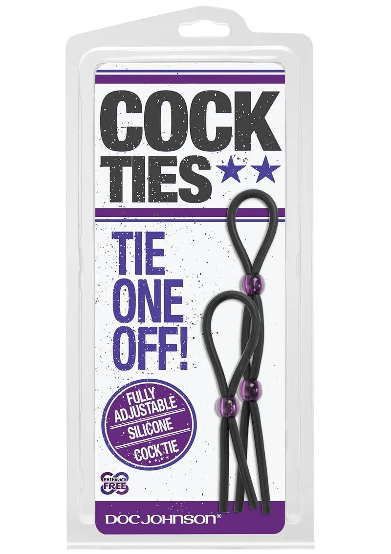 Silicone Adjustable Cock Ties