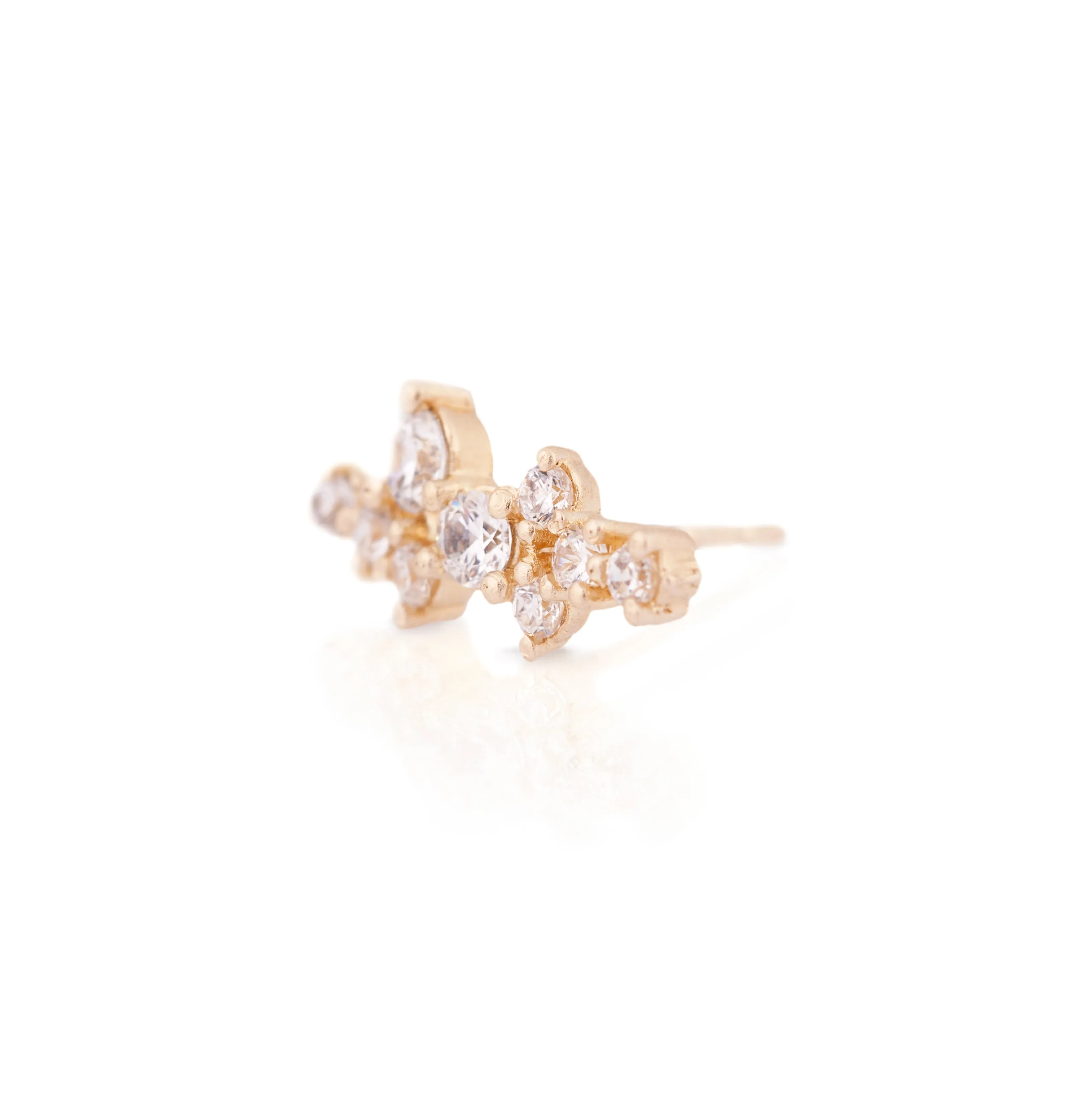 Sophia -  14k & diamonds earring