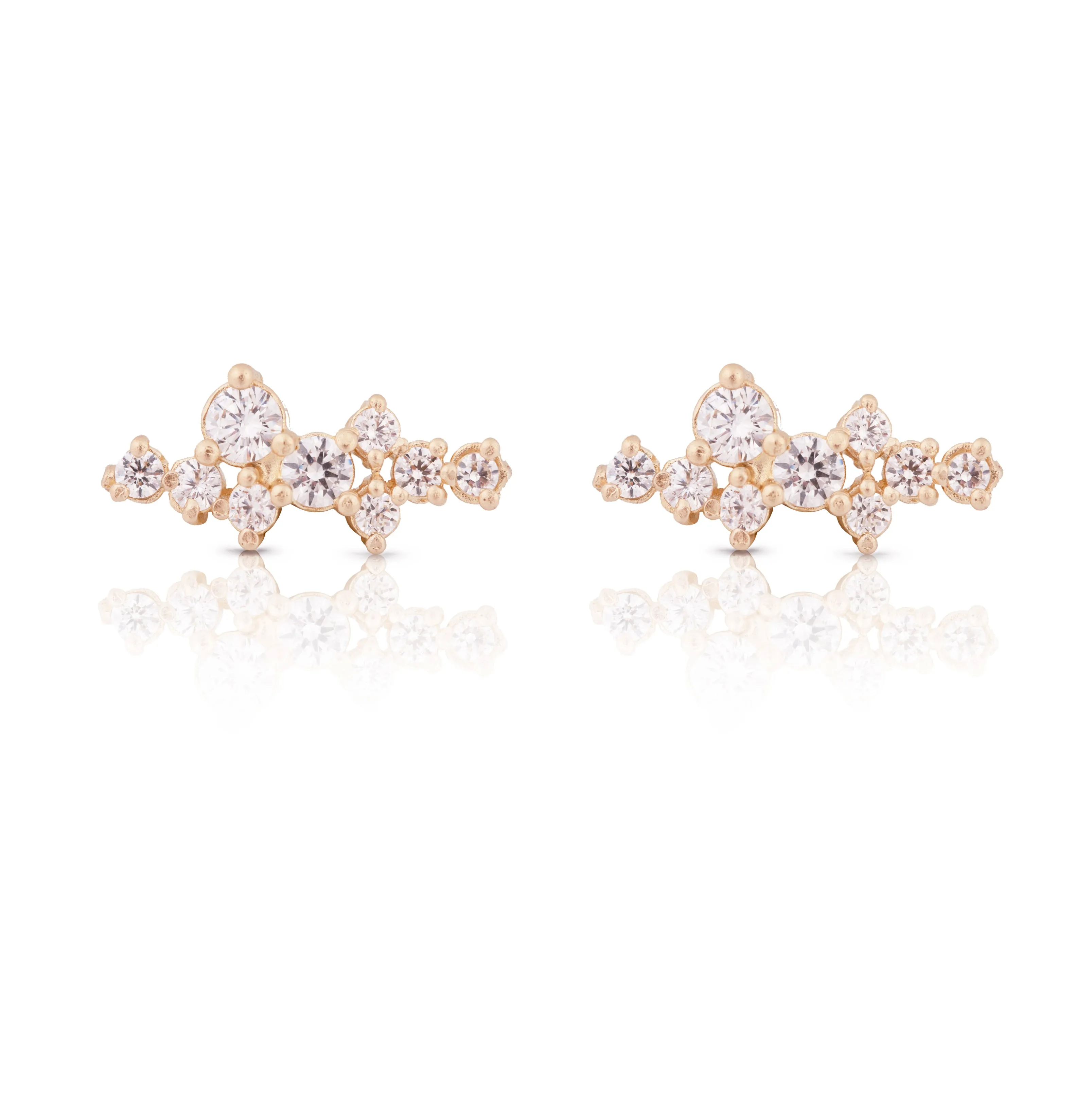 Sophia -  14k & diamonds earring