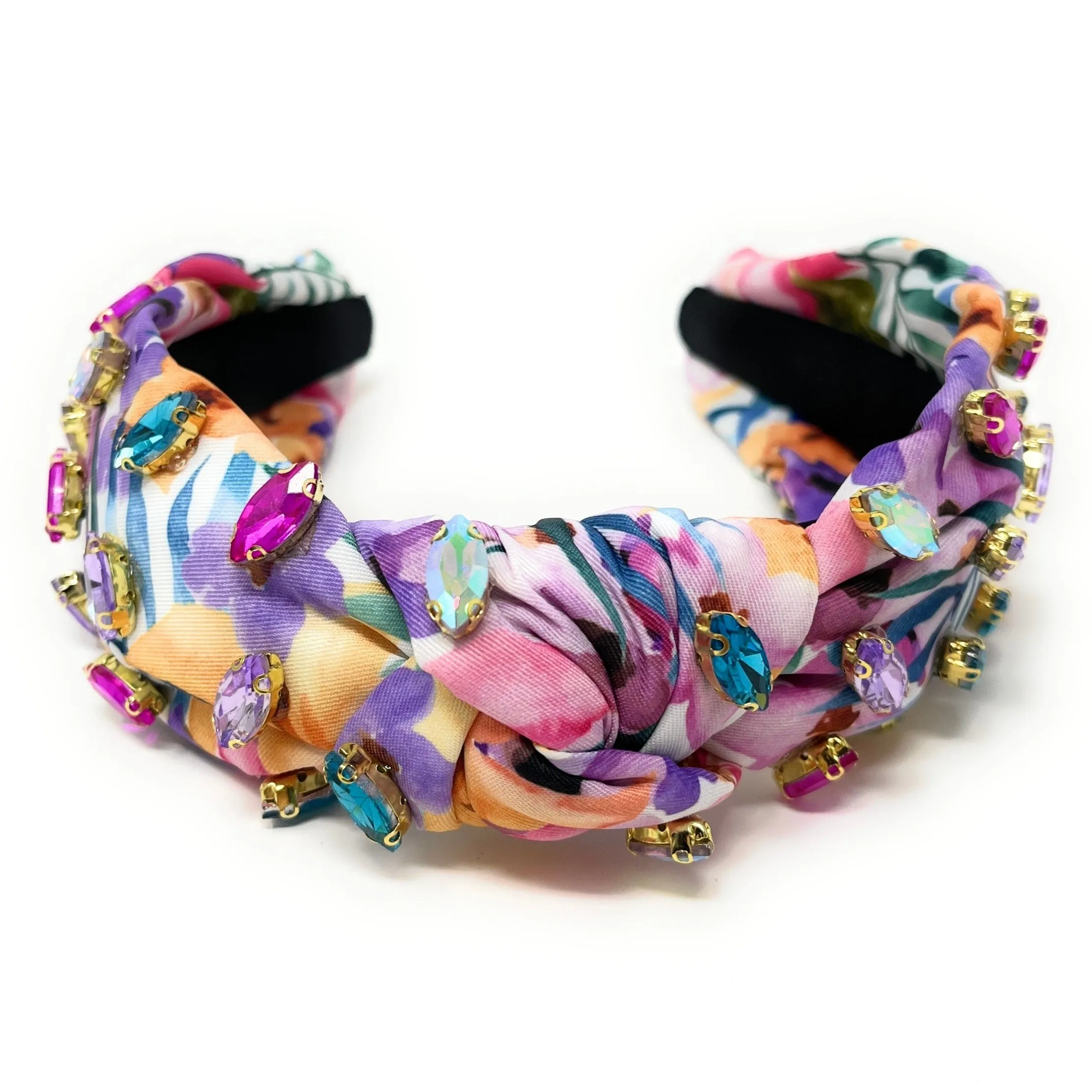 Sophia Jeweled Knotted Headband