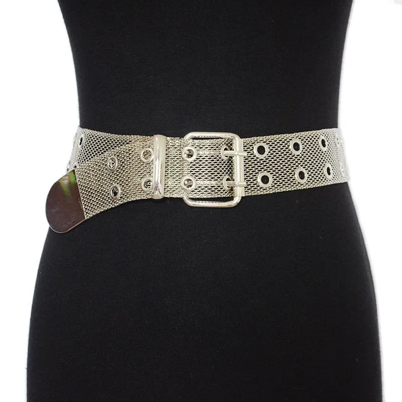 TEEK - Metal Mesh Buckle Belts