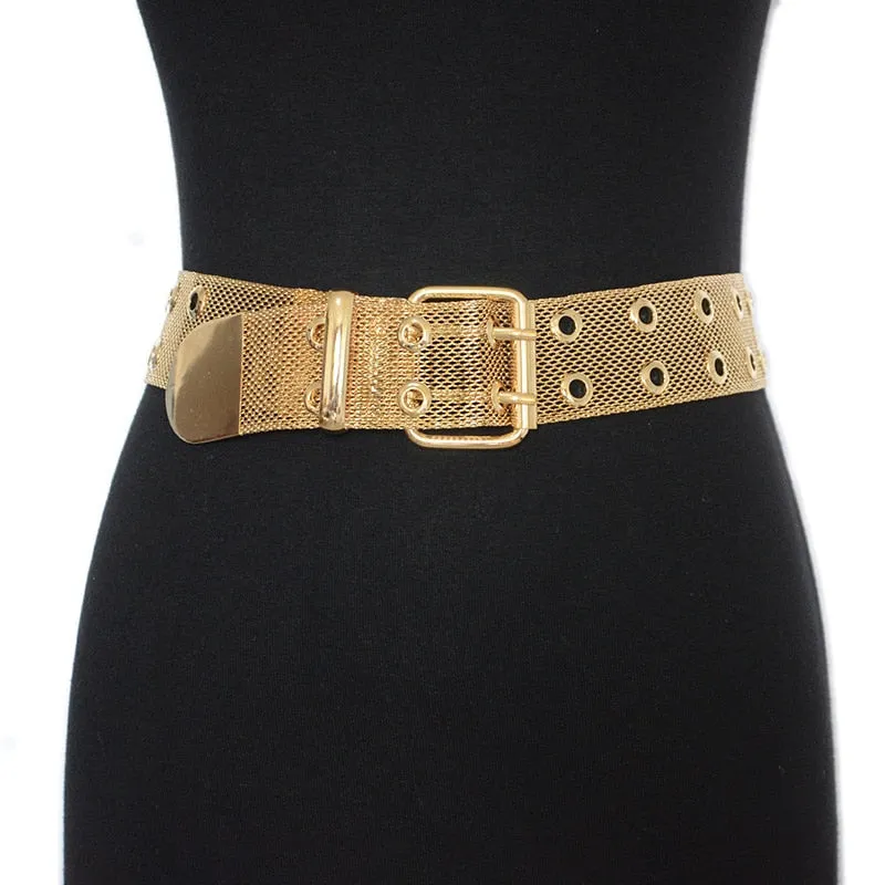 TEEK - Metal Mesh Buckle Belts