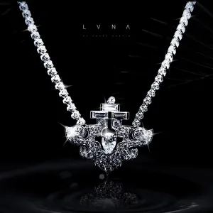 The Archives | LVNA Signatures™️ Eternity Deco Diamond Necklace 14kt