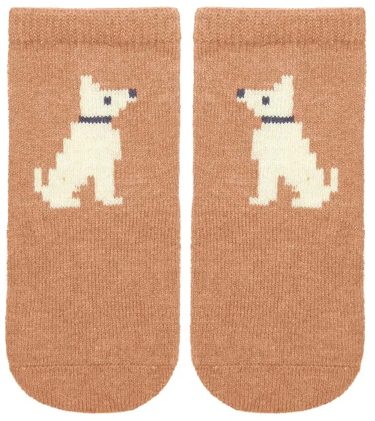 TOSHI ORGANIC JACQUARD ANKLE SOCKS